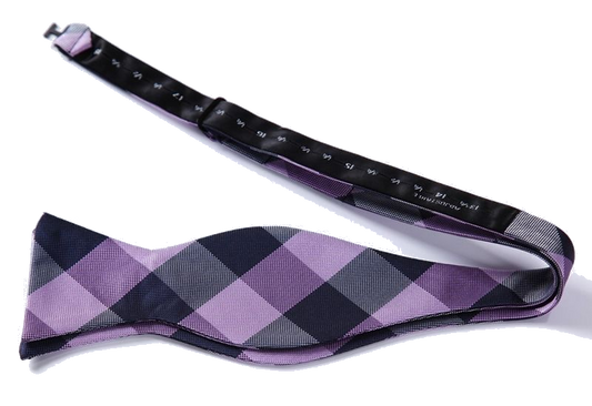 Bowtie - Purple Gingham